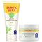 Burt’s Bees Sensitive Skin Bundle, Gentle Cream Facial Cleanser with Aloe and Moisturizing Face Cream with Aloe and Rice Milk, Natural Origin Skincare, 6 oz./3 oz. Cream Cleanser + Moisturizing Cream Bundle - Evallys.com