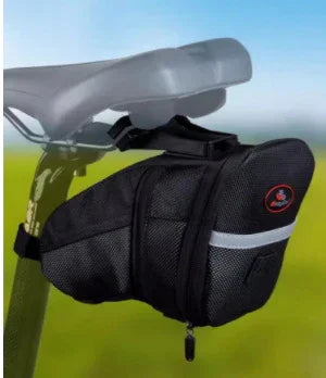 Bicycle Bag Mountain Bike Tail Bag Back Bag Bicycle Saddle Bag Bicycle Seat Cushion Bag - Evallys.com
