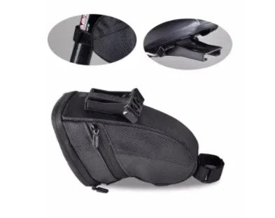 Bicycle Bag Mountain Bike Tail Bag Back Bag Bicycle Saddle Bag Bicycle Seat Cushion Bag - Evallys.com