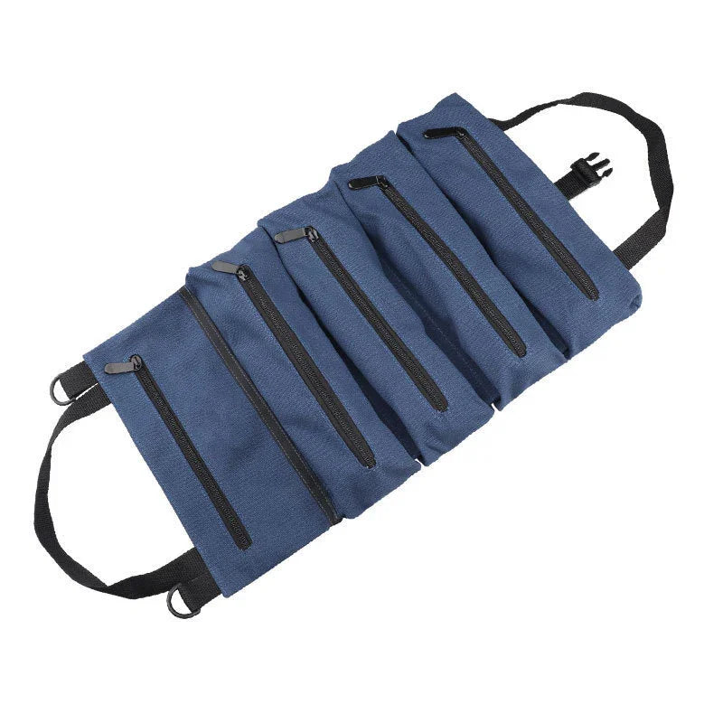 Car 16 Ann Canvas Tool Hanging Bag Car Storage Bag Electrician Bag Hardware Car Tool Bag - Evallys.com