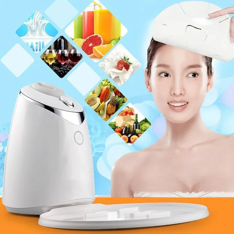 Face Mask Maker Machine Facial Treatment DIY Automatic Fruit Natural Vegetable Collagen Home Use Beauty Skin SPA Care - Evallys.com