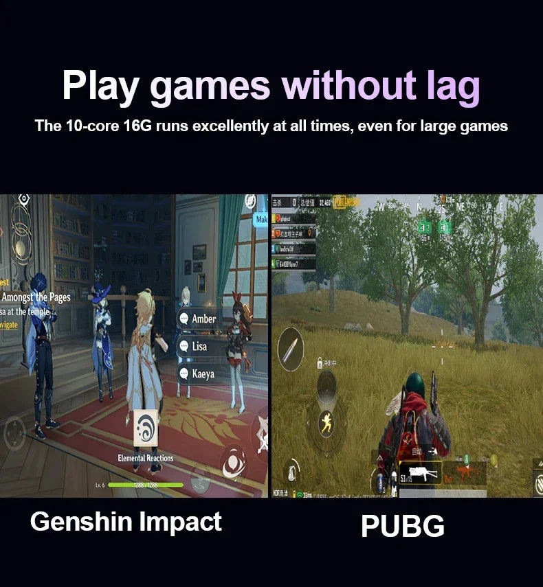 Original Pad 8 Pro Tablet 10.1 inch Android 13 Snapdragon 8gen2 Global 16GB+1024GB 10000mah 5G Dual SIM WIFI HD Full Screen - Evallys.com