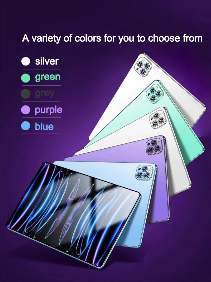 Original Pad 8 Pro Tablet 10.1 inch Android 13 Snapdragon 8gen2 Global 16GB+1024GB 10000mah 5G Dual SIM WIFI HD Full Screen - Evallys.com