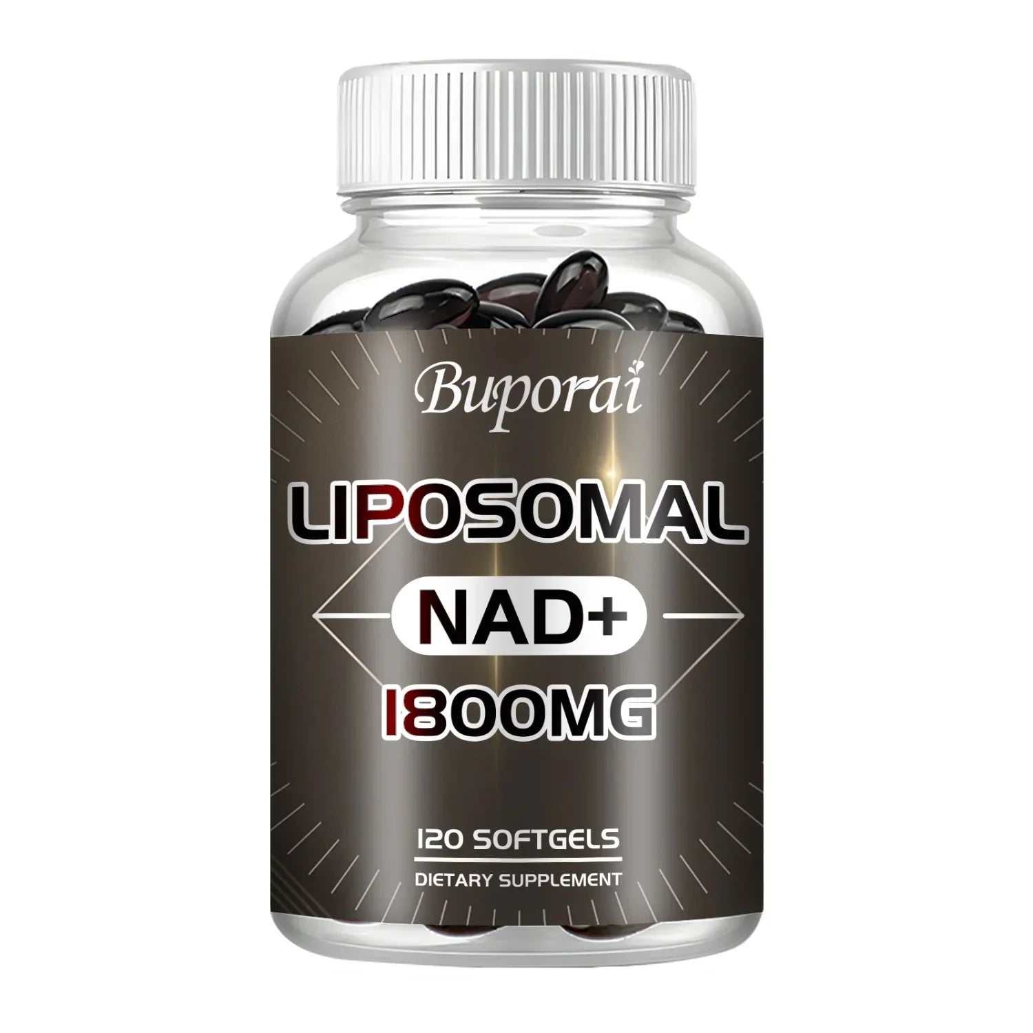 Liposomal NAD Supplement – Energy, Focus & Anti-Aging Support, 120 Caps