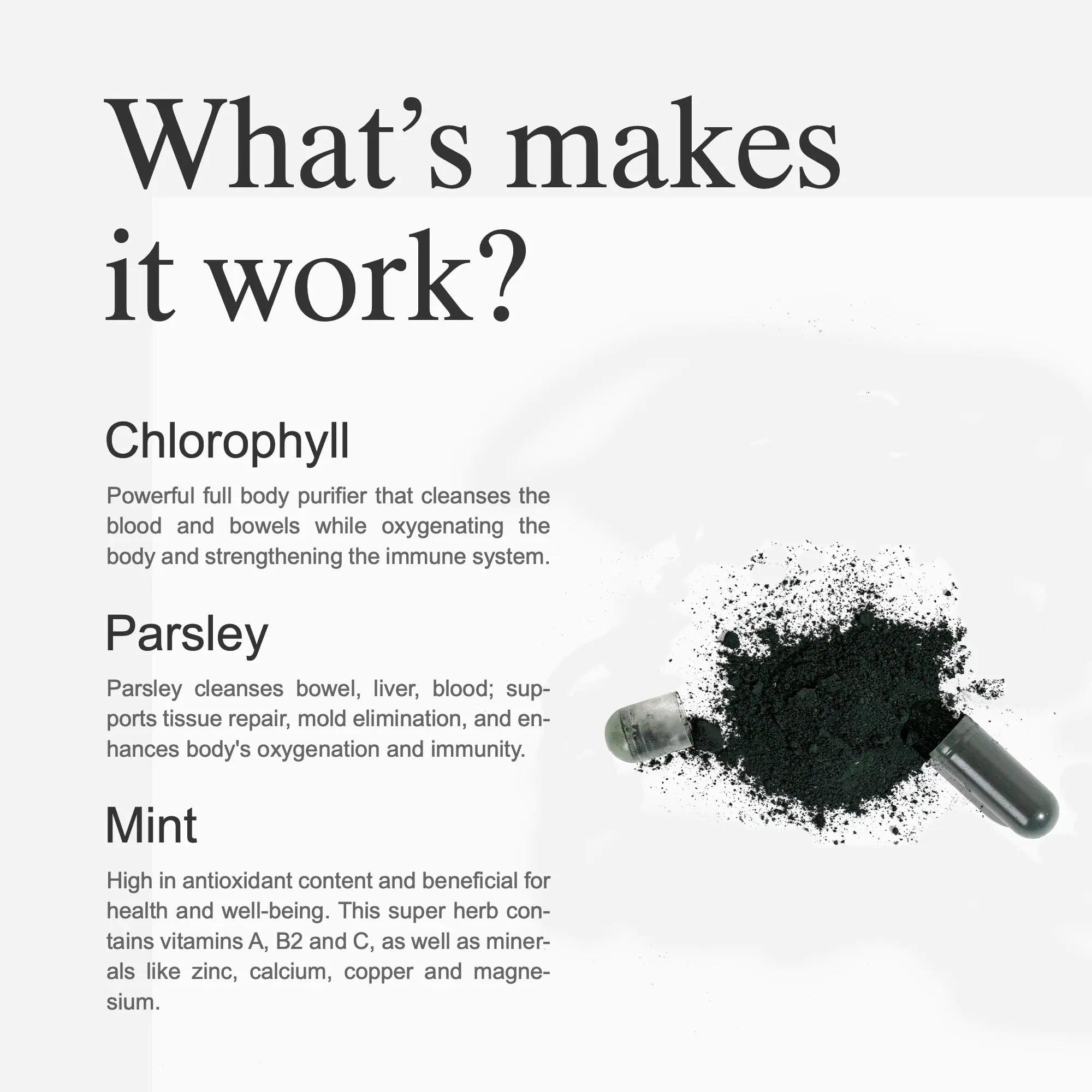 It Just Works All Natural Full Body Deodorizing Supplement for Underarms and Private Parts | Vegan & Organic Deodorant That Works from The Inside Out (30 Count) 1 Count (Pack of 30) - Evallys.com