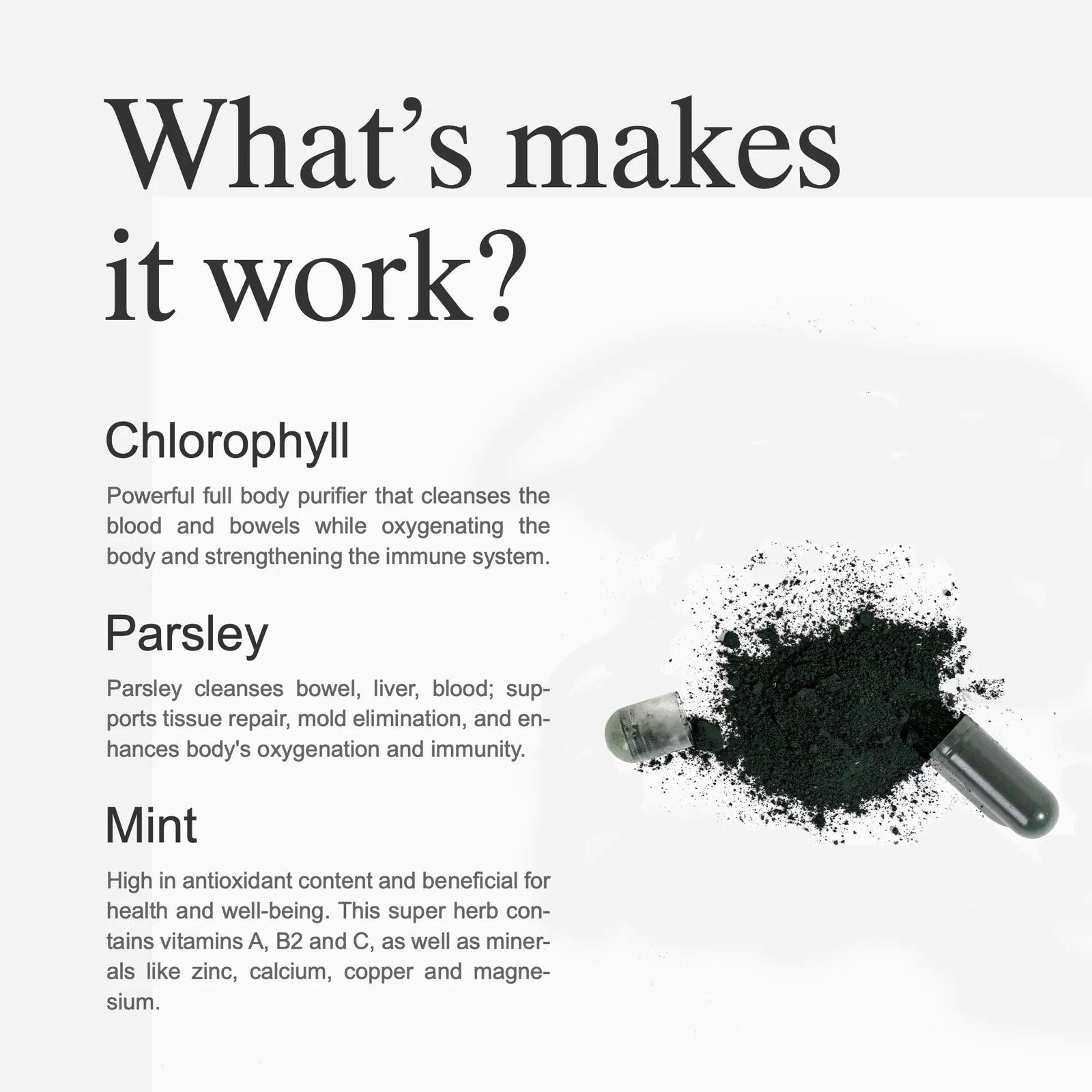 It Just Works All Natural Full Body Deodorizing Supplement for Underarms and Private Parts | Vegan & Organic Deodorant That Works from The Inside Out (30 Count) 1 Count (Pack of 30) - Evallys.com