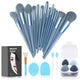 Koccido Makeup Brushes 22 Pcs Makeup Kit,Foundation Brush Eyeshadow Brush Make up Brushes Set (Blue, 22 Piece Set) Sky-blue - Evallys.com