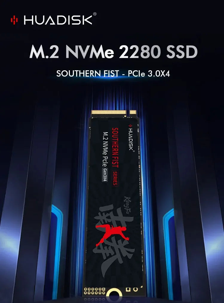 HUADISK Ssd Nvme M2 Pcie Gen3 Hard Drive Disk 128gb 256gb 512gb 1tb Internal Hard Drive For Notebook Desktop - Evallys.com