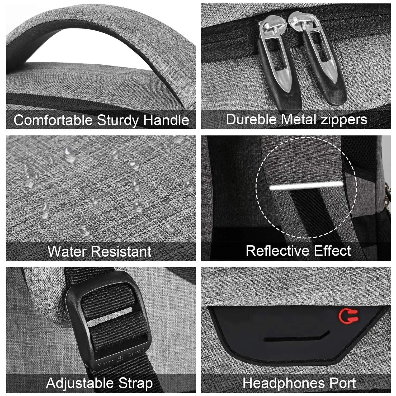 Men’s Travel Backpack – Waterproof Camera, Laptop & Outdoor Hiking Bag - Evallys.com