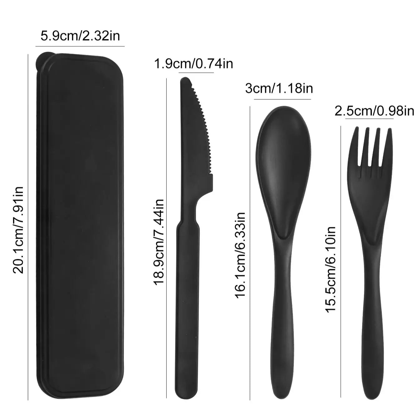 1/2/4pcs Plastic cutlery cutlery set for restaurant home kitchen travel work picnic camping reusable