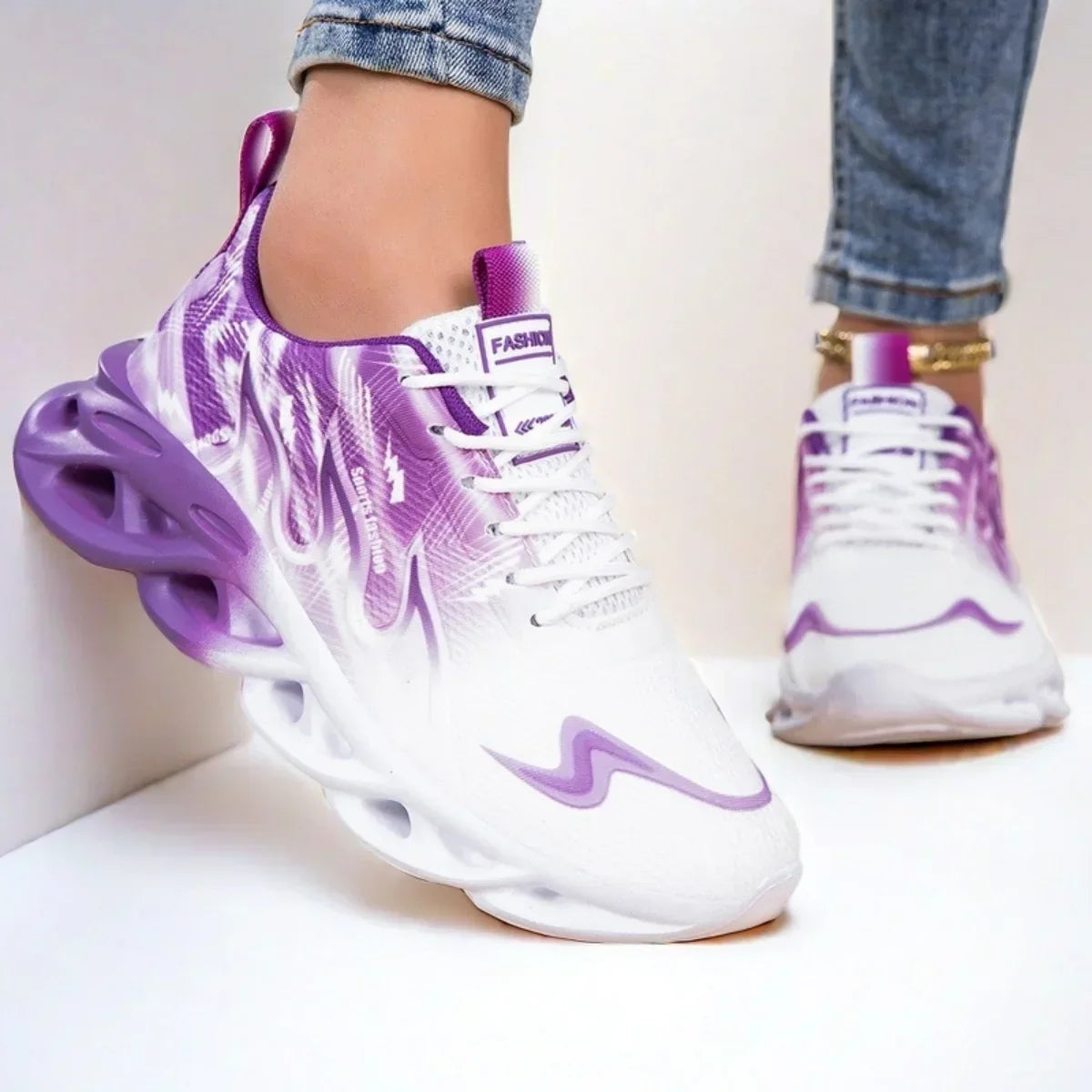 Women’s Lightweight Sneakers – Breathable Summer Running & Walking Shoes - Evallys.com