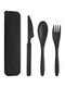 1/2/4pcs Plastic cutlery cutlery set for restaurant home kitchen travel work picnic camping reusable