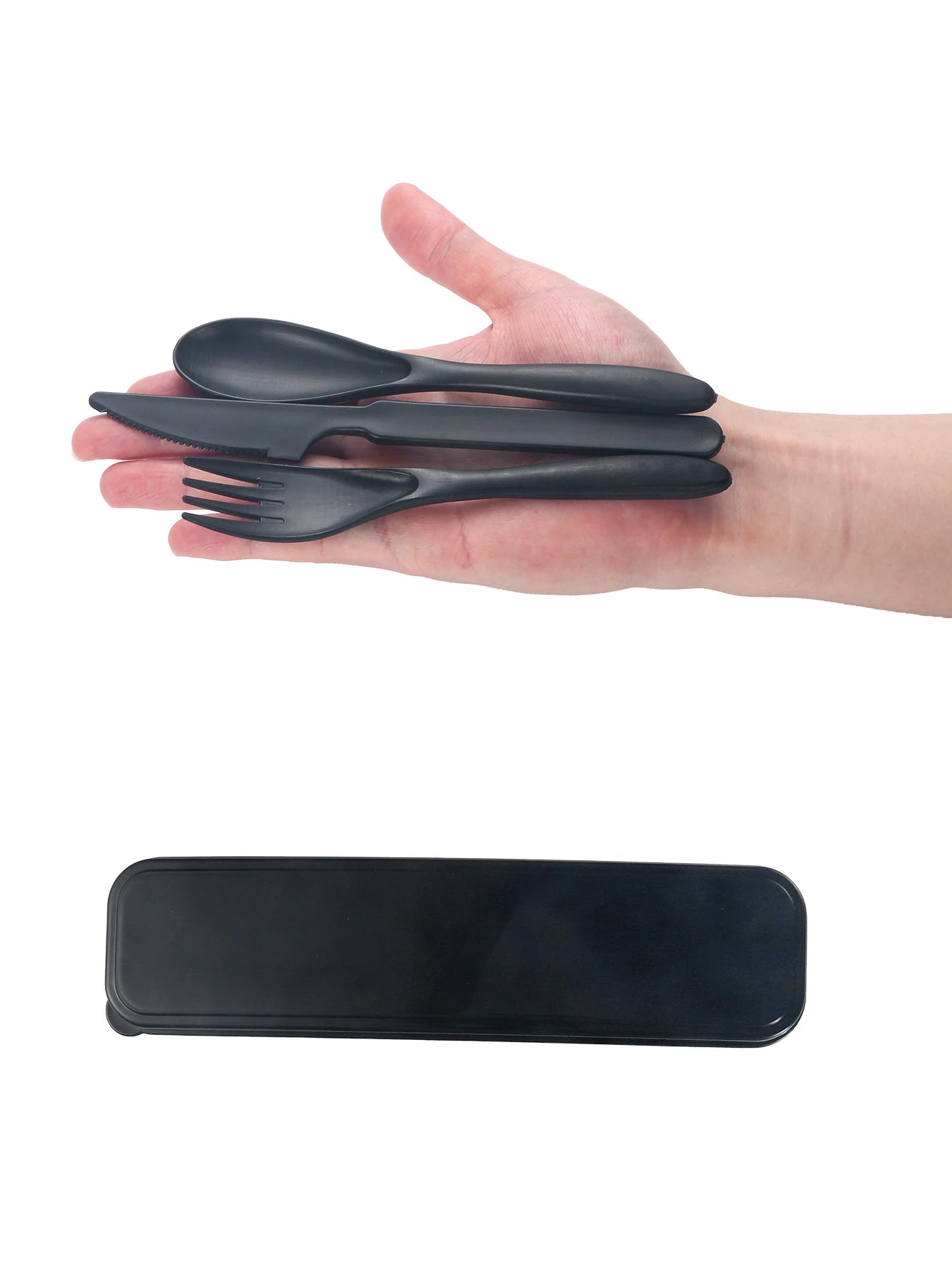 1/2/4pcs Plastic cutlery cutlery set for restaurant home kitchen travel work picnic camping reusable