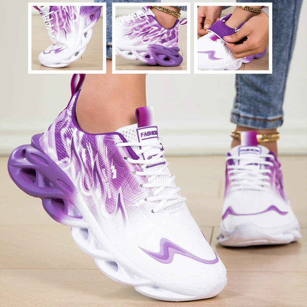 Women’s Lightweight Sneakers – Breathable Summer Running & Walking Shoes - Evallys.com