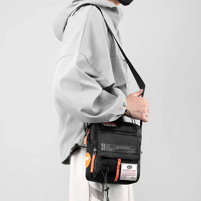 Men’s Oxford Shoulder Bag – Waterproof Business Messenger Crossbody Bag - Evallys.com