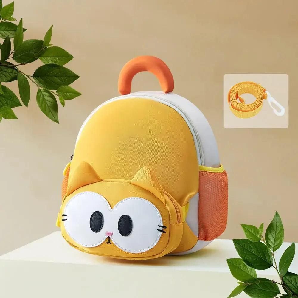 Small Toddler Backpack Small Toddler Backpack Cat Cute Preschool Backpack Large Capacity Shoulder Backpack Kindergarten Kids - Evallys.com
