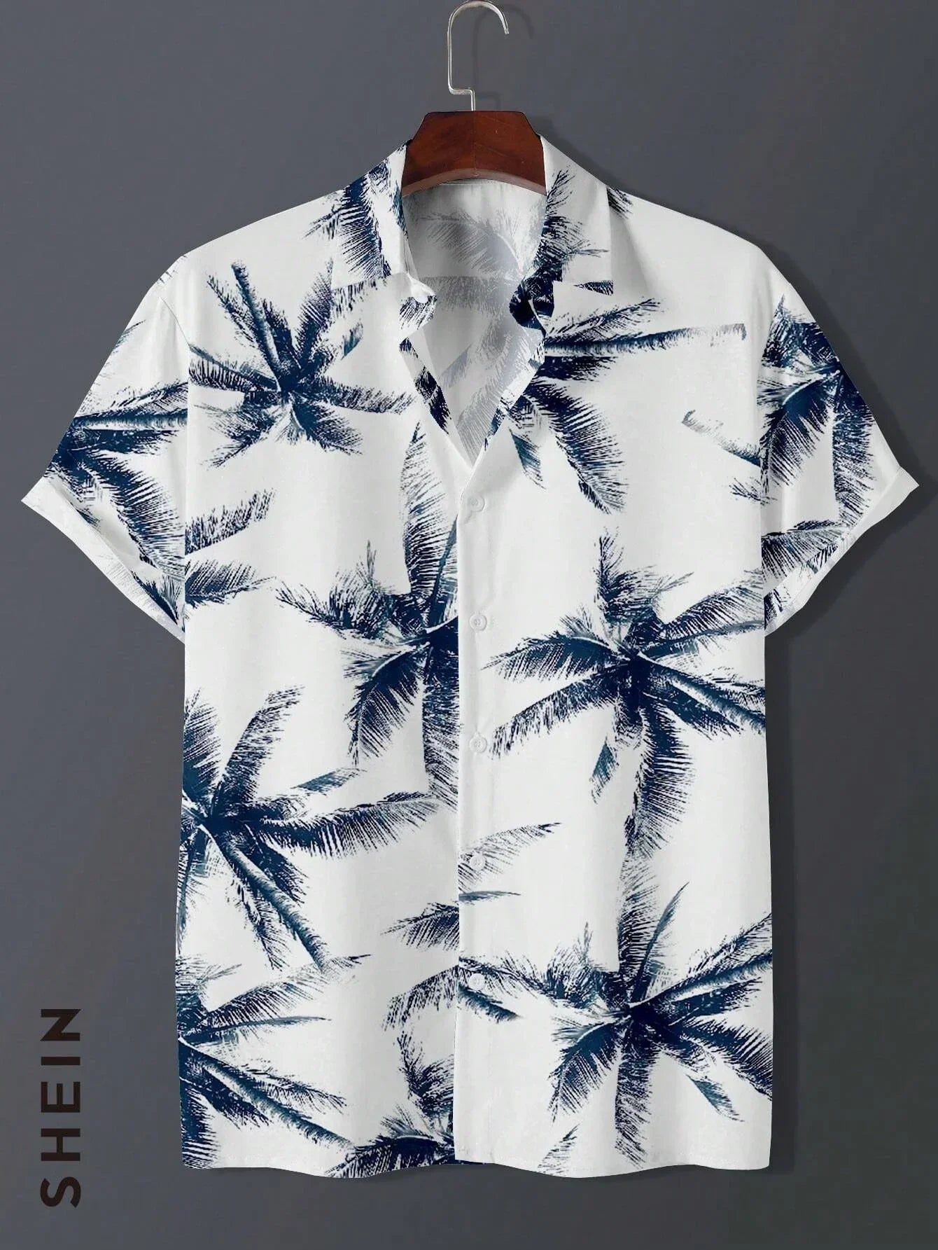 Hawaiian Shirt Man Print Casual Thin Beach Slim Fashion Shirt High Quality Luxury Black Social Vintage Funny Oversized Clothes - Evallys.com