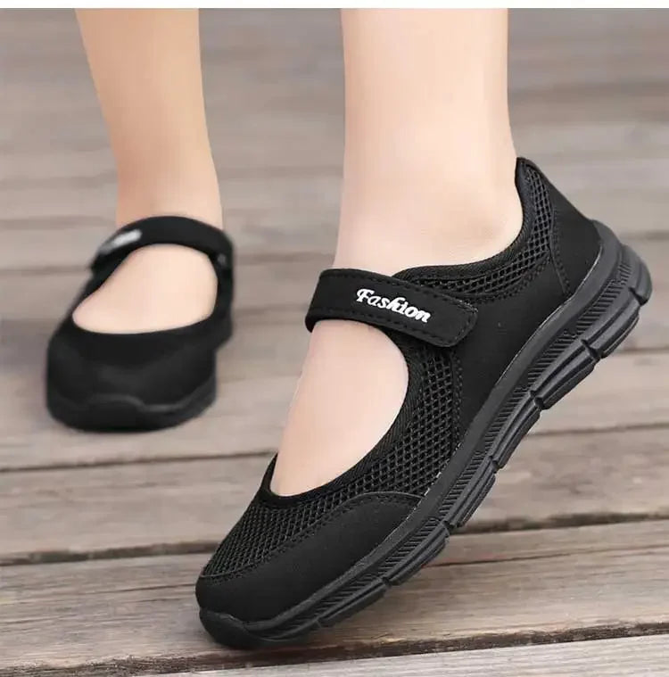 Women’s Lightweight Vulcanized Shoes – Breathable Casual Walking Sneakers - Evallys.com