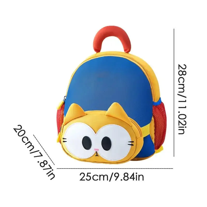 Small Toddler Backpack Small Toddler Backpack Cat Cute Preschool Backpack Large Capacity Shoulder Backpack Kindergarten Kids - Evallys.com