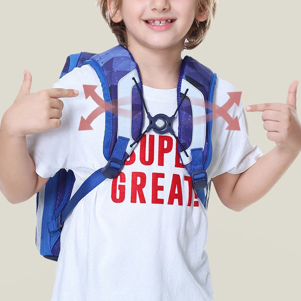 Sunveno School Bag Children's School Backpack Kids Backpack for Boys Girls Elementary Kindergarten Preschool School Bag - Evallys.com