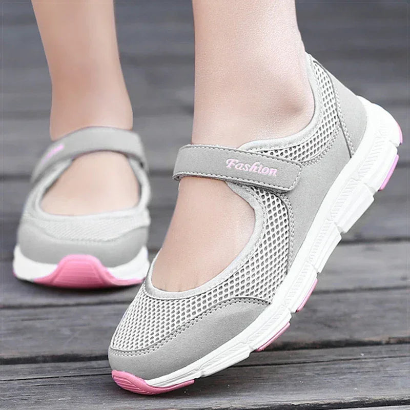 Women’s Lightweight Vulcanized Shoes – Breathable Casual Walking Sneakers - Evallys.com