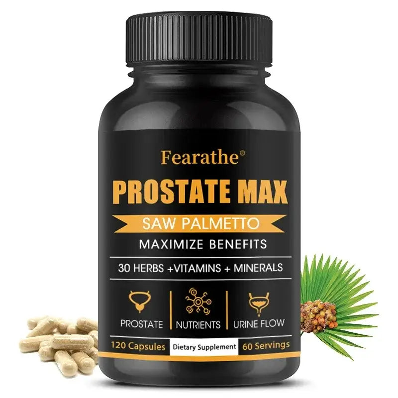 Saw Palmetto Prostate Supplement for Men – Urinary & Hair Health Support