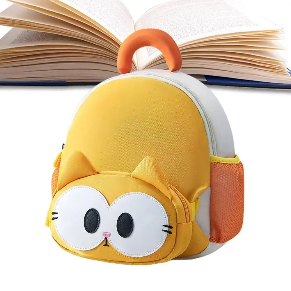 Small Toddler Backpack Small Toddler Backpack Cat Cute Preschool Backpack Large Capacity Shoulder Backpack Kindergarten Kids - Evallys.com