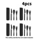 1/2/4pcs Plastic cutlery cutlery set for restaurant home kitchen travel work picnic camping reusable