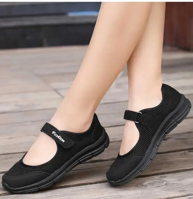 Women’s Lightweight Vulcanized Shoes – Breathable Casual Walking Sneakers - Evallys.com