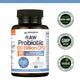 100 Billion CFU Probiotic Supplement with Prebiotics & Enzymes – 30 Caps