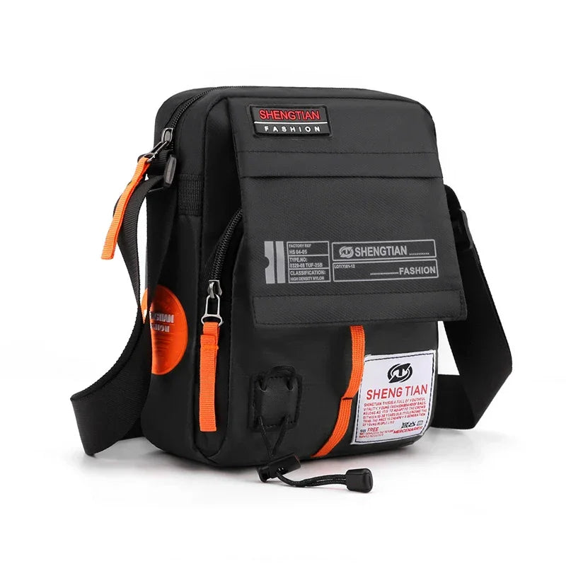 Men’s Oxford Shoulder Bag – Waterproof Business Messenger Crossbody Bag - Evallys.com