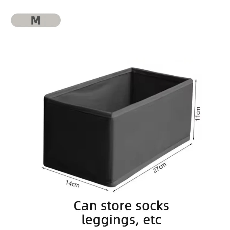 Drawer Organizers Clothes Dresser Organizer Bins Fabric Closet Organizers and Storage Drawer Dividers for Clothing Socks Underwe