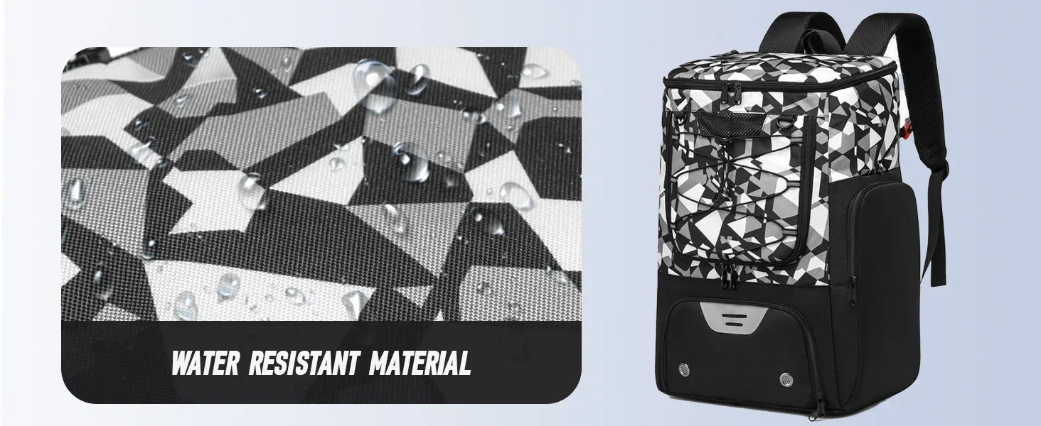 Basketball Backpack – Gym Bag with Ball Holder & Shoe Compartment 35L - Evallys.com