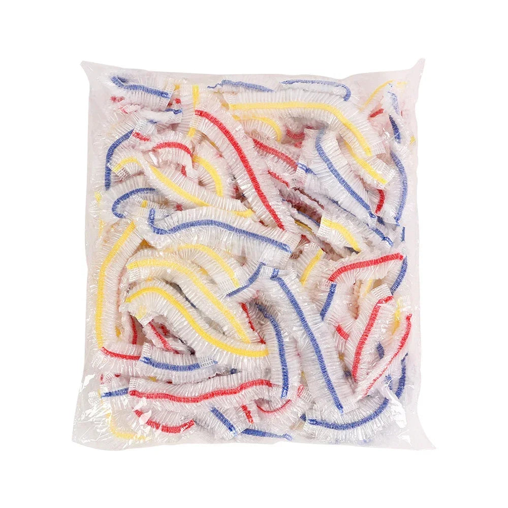 100-1000pcs Colorful Disposable Food Cover Saran Wrap Bowl Cover Food Grade Fresh-keeping Bag Kitchen Storage Accessories