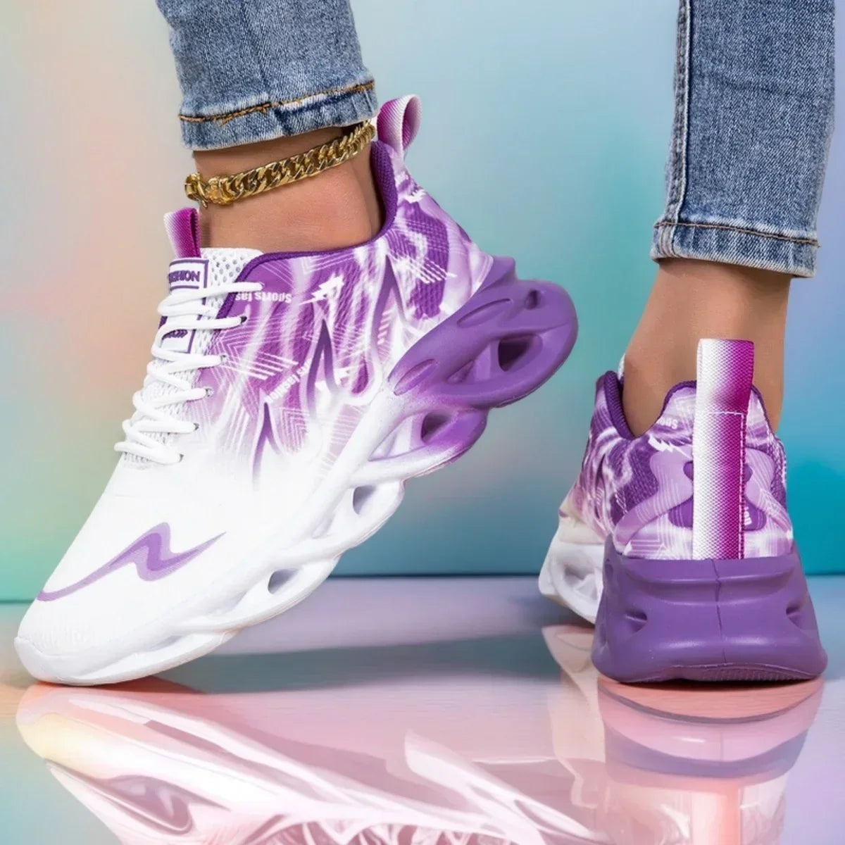 Women’s Lightweight Sneakers – Breathable Summer Running & Walking Shoes - Evallys.com