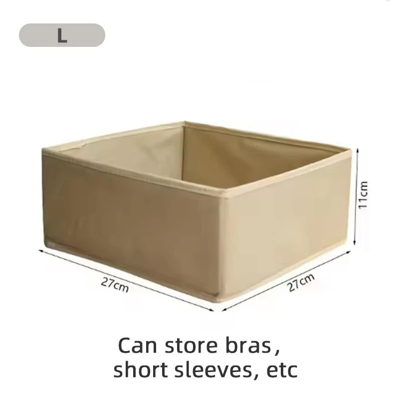 Drawer Organizers Clothes Dresser Organizer Bins Fabric Closet Organizers and Storage Drawer Dividers for Clothing Socks Underwe