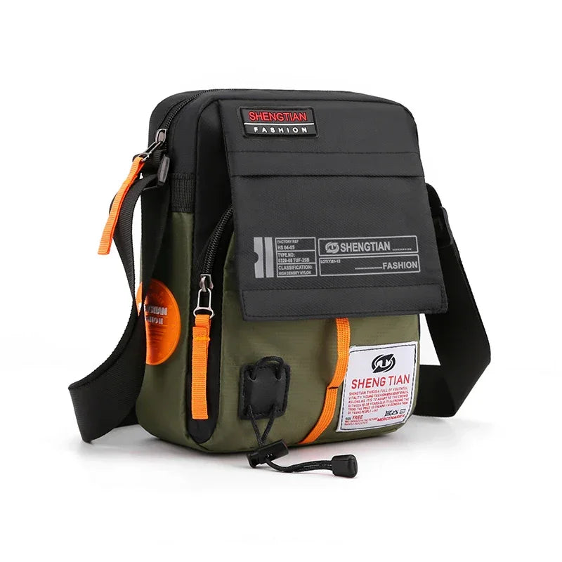 Men’s Oxford Shoulder Bag – Waterproof Business Messenger Crossbody Bag - Evallys.com