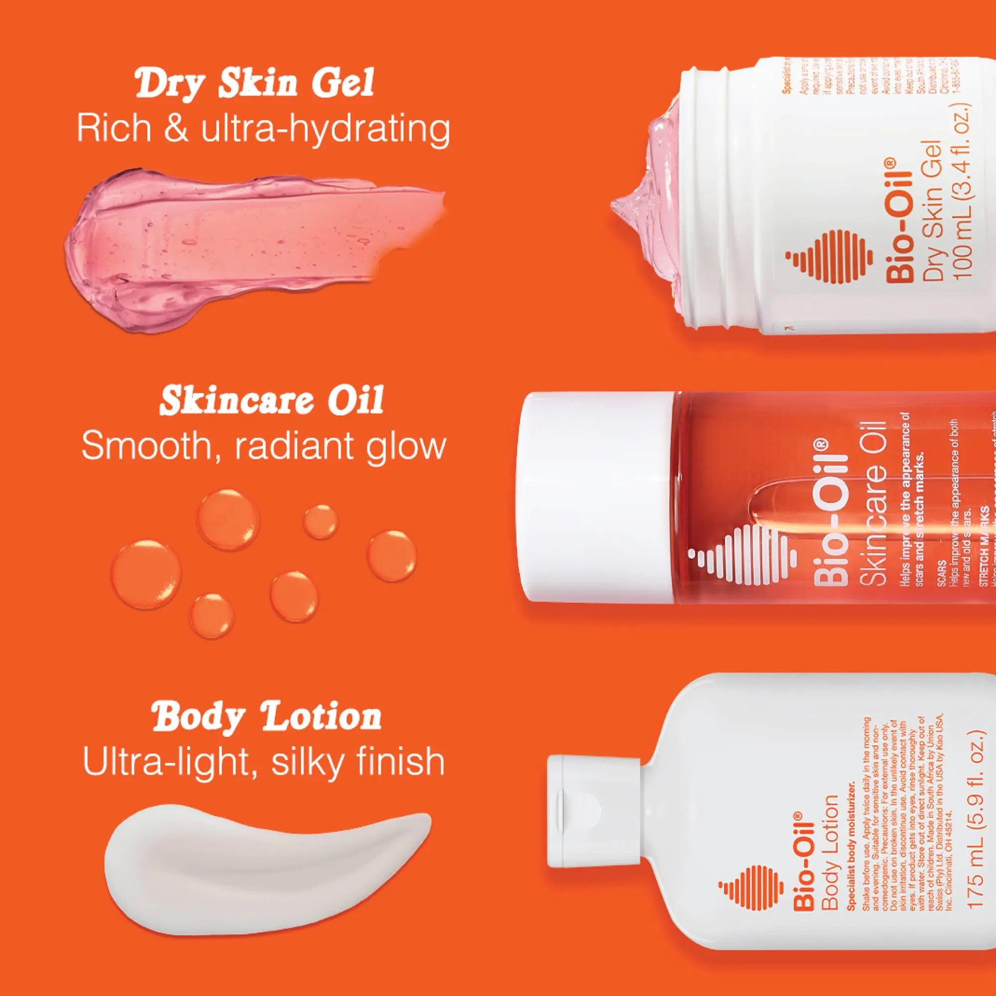 Bio-Oil Moisturizing Body Lotion for Dry Skin, Ultra-Lightweight High-Oil Hydration, with Jojoba/Rosehip/Shea Oil, and Hyaluronic Acid, 8.5 oz 8.5 Fl Oz (Pack of 1) - Evallys.com