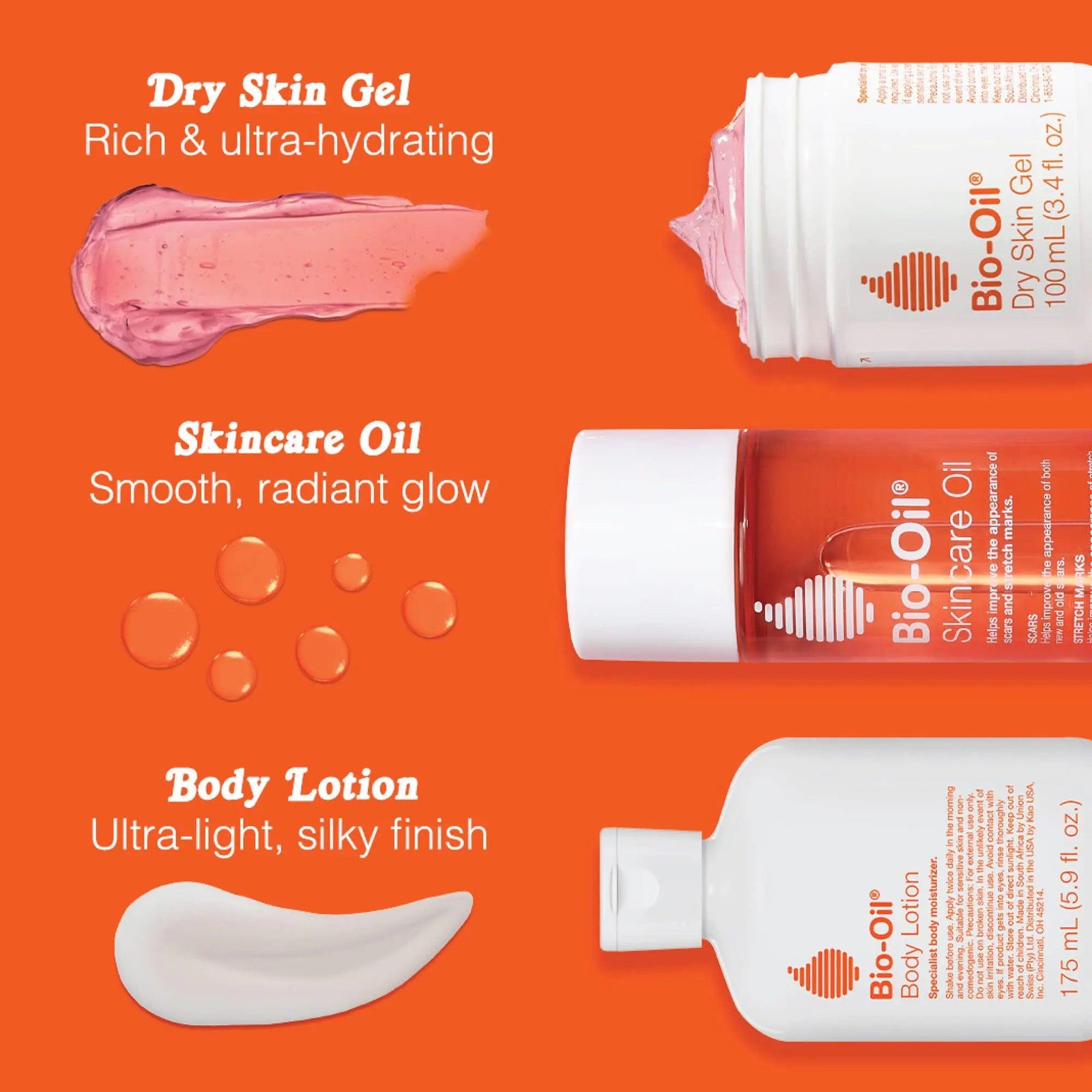 Bio-Oil Moisturizing Body Lotion for Dry Skin, Ultra-Lightweight High-Oil Hydration, with Jojoba/Rosehip/Shea Oil, and Hyaluronic Acid, 8.5 oz 8.5 Fl Oz (Pack of 1) - Evallys.com