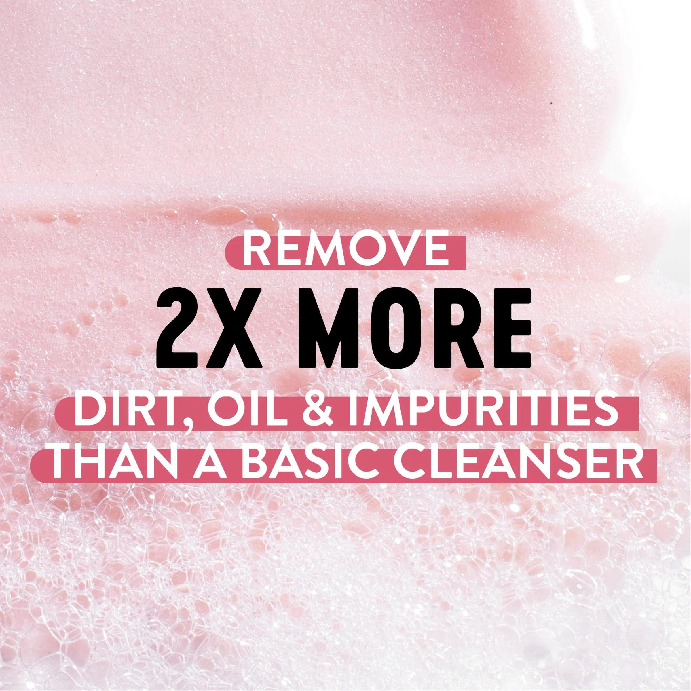 Bioré Rose Quartz + Charcoal Daily Purifying Cleanser, Oil Free Facial Cleanser Energizes Skin, Dermatologist Tested and Cruelty Free, 6.77 oz, Packaging May Vary 6.77 Fl Oz (Pack of 1) - Evallys.com