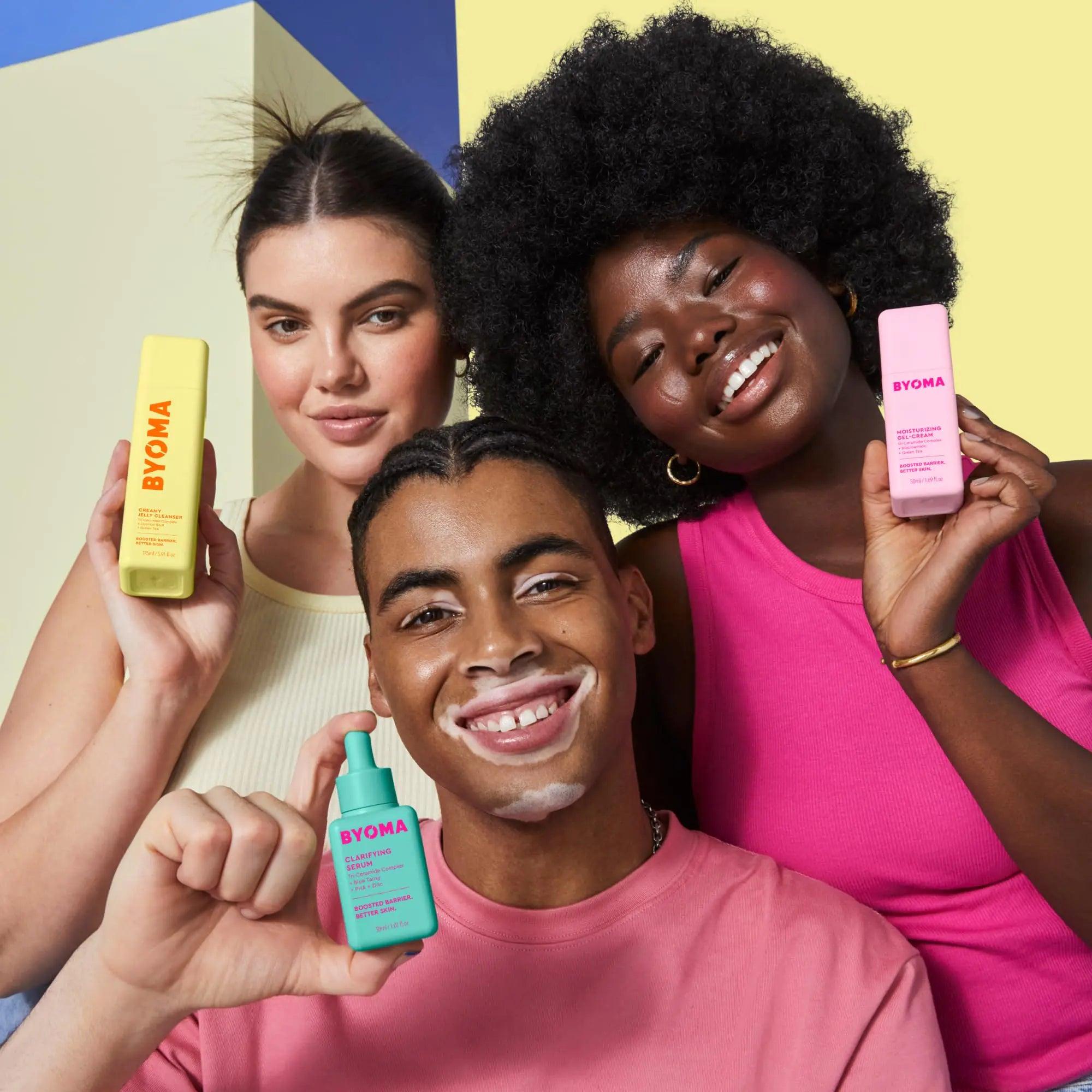 BYOMA Moisturizing Gel Cream - Barrier Repair Cream/Gel Face Lotion with Niacinamide and Green Tea - Ceramide Face Moisturizer for Dry Skin - Alcohol Free, Oil Free Face Moisturizer - 1.69 fl. oz - Evallys.com