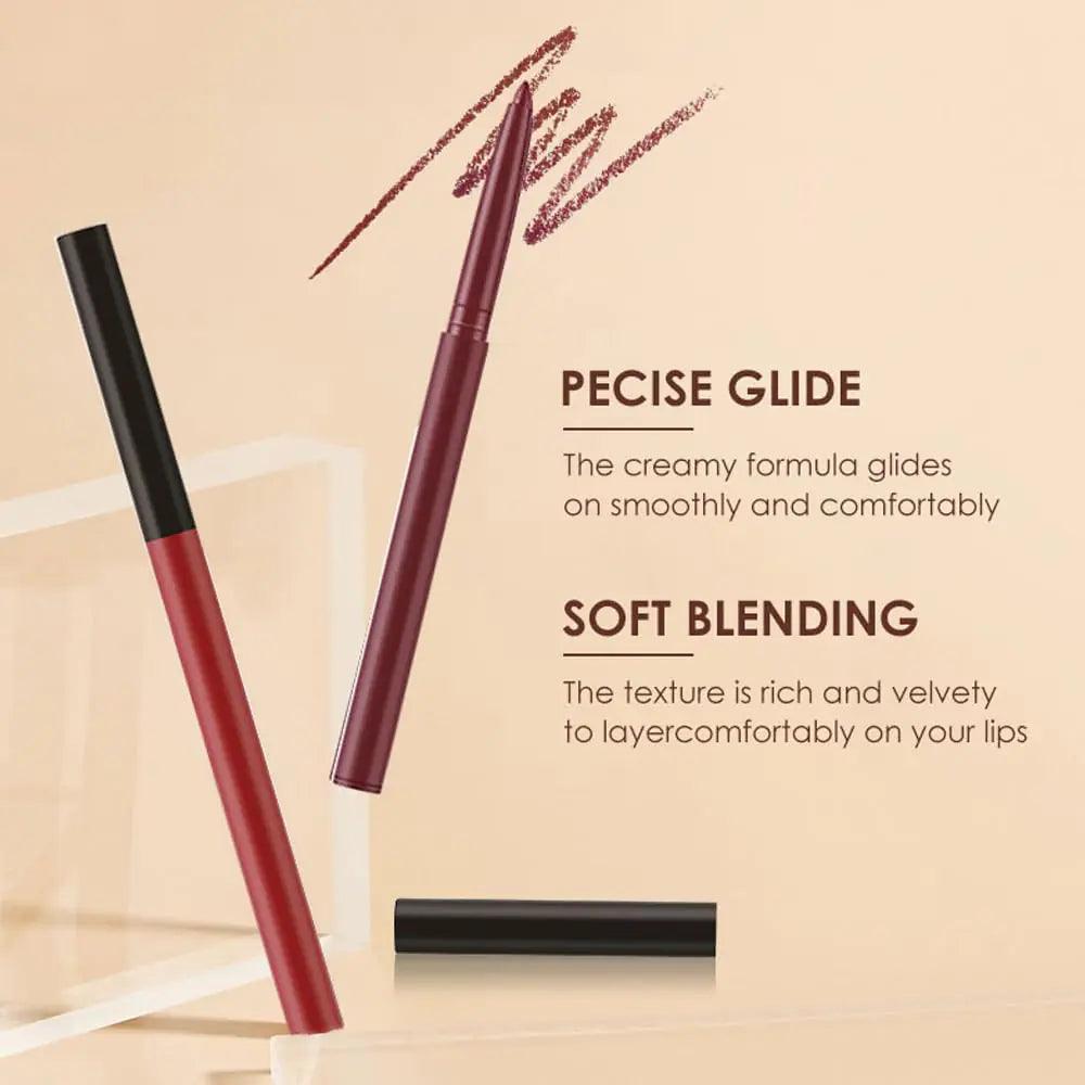 BestLand 6Pcs Matte Liquid Lipstick + Lip Liner Pens Set, One Step Lips Makeup Kits Pigment Velvety Nude Lip Stain Waterproof Long Wear Lip Gloss Make up Gift Set (Natural Allure Bundle) 6 Fl Oz (Pack of 1) Natural Allure Bundle - Evallys.com