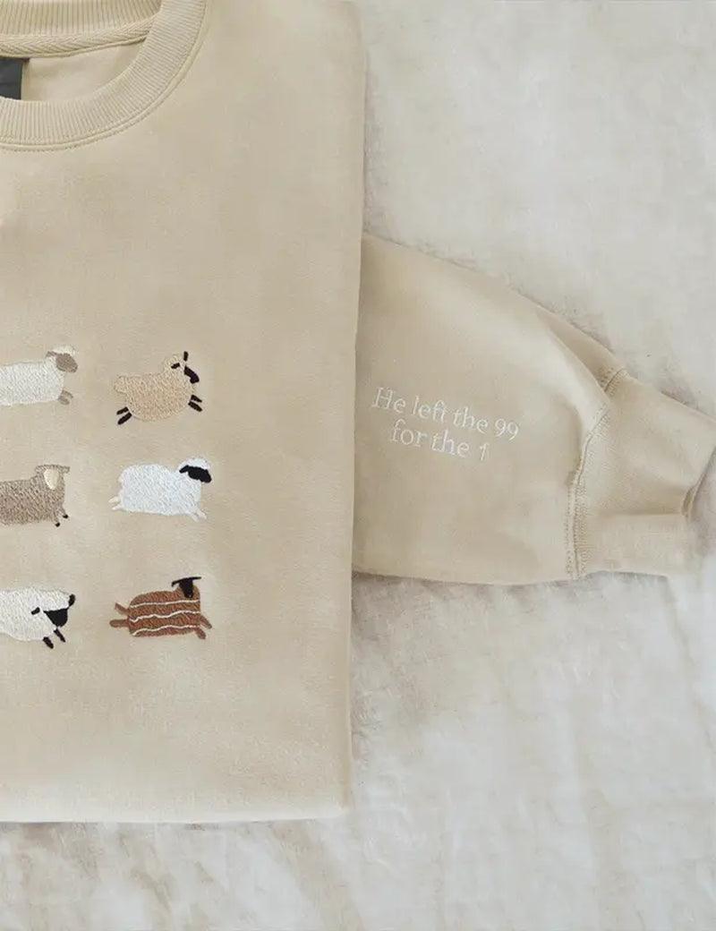 Lost Sheep Sweatshirt (Cream Beige) - Evallys.com # #