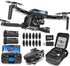 HHD Drone with Camera 4K for Adults,5G Wifi FPV Live Transmission, 50 Minutes Flight Time, Black - Evallys.com # #