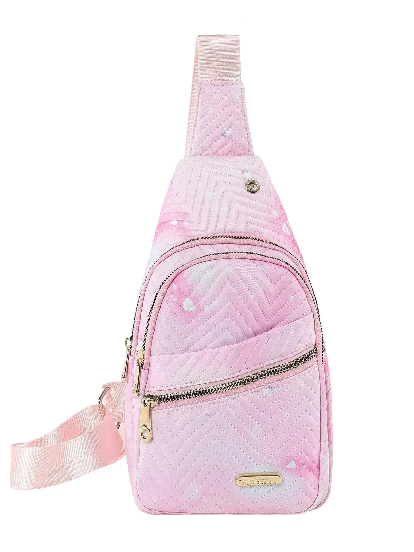 Lightweight Crossbody Sling Bag - Adjustable Strap, Zip Closure, Perfect For Travel, Sports & Hiking - Evallys.com