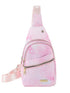 Lightweight Crossbody Sling Bag - Adjustable Strap, Zip Closure, Perfect For Travel, Sports & Hiking - Evallys.com