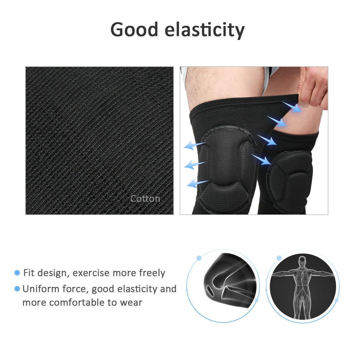 2 x Professional Knee Pads Leg Protector For Sport Work Flooring Construction - Evallys.com # #