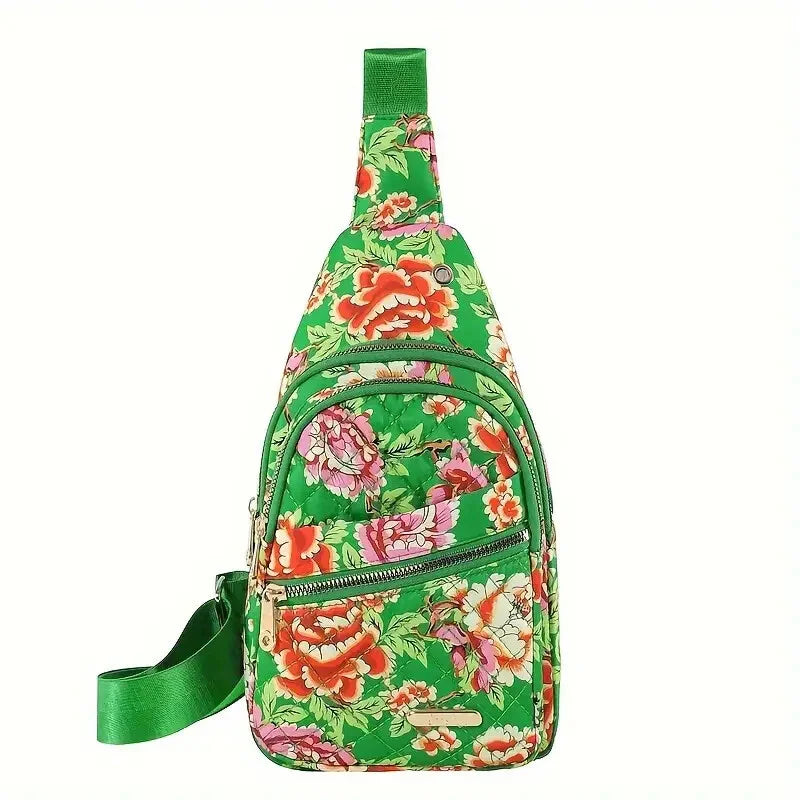 Lightweight Crossbody Sling Bag - Adjustable Strap, Zip Closure, Perfect For Travel, Sports & Hiking - Evallys.com