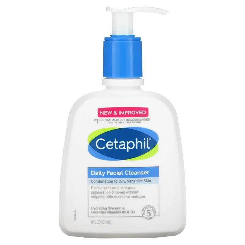 Cetaphil Daily Facial Cleanser, 8 Fl Oz (237 Ml) - Evallys.com # #