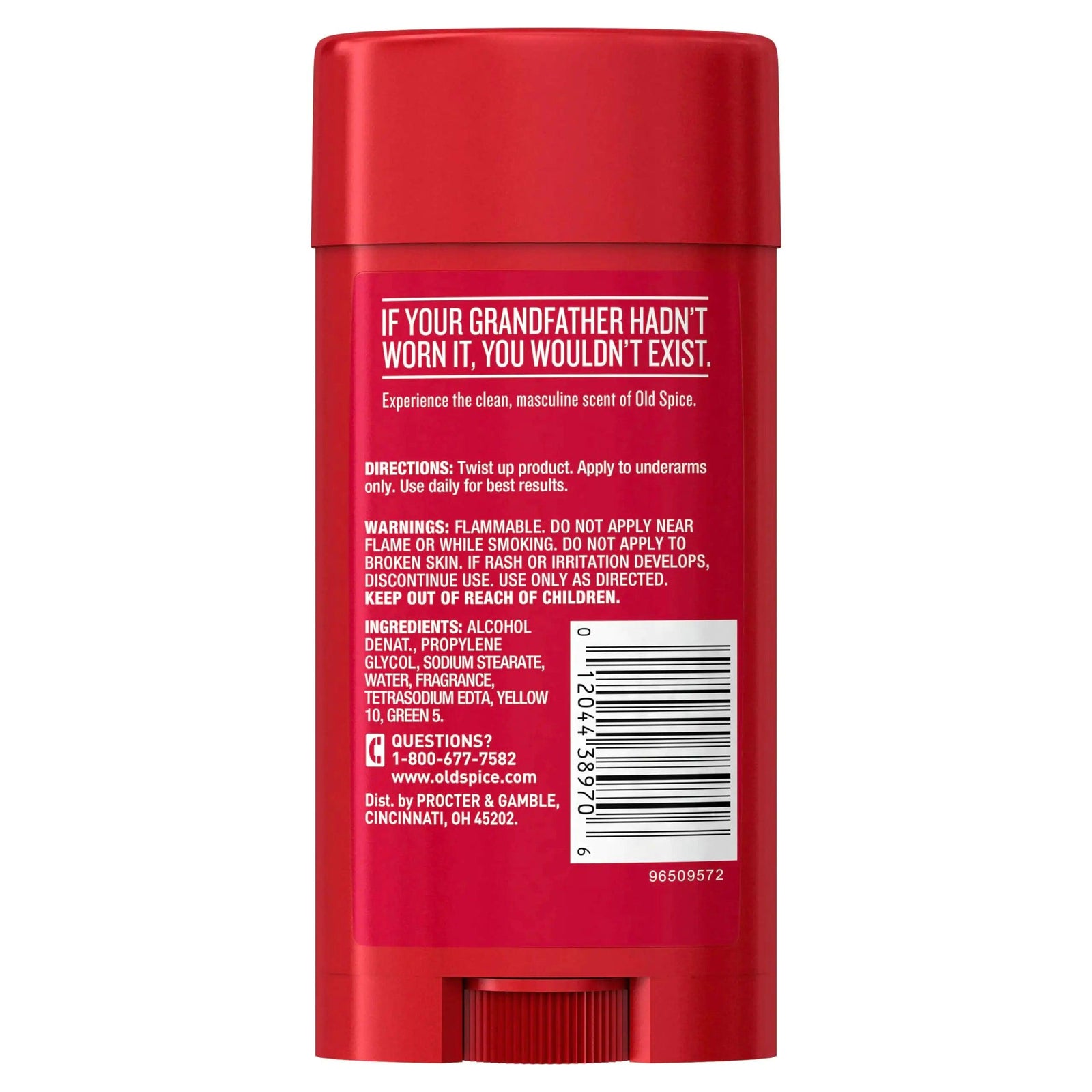 Old Spice Classic Original Scent Deodorant for Men, 3.25 oz 3.25 Ounce (Pack of 1) - Evallys.com # #